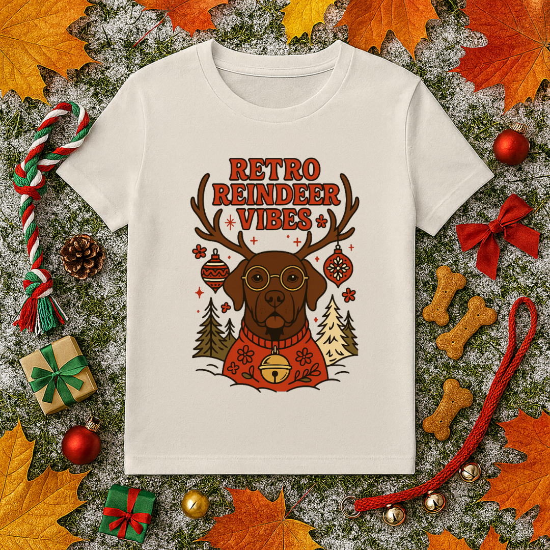 Retro Reindeer Vibes
