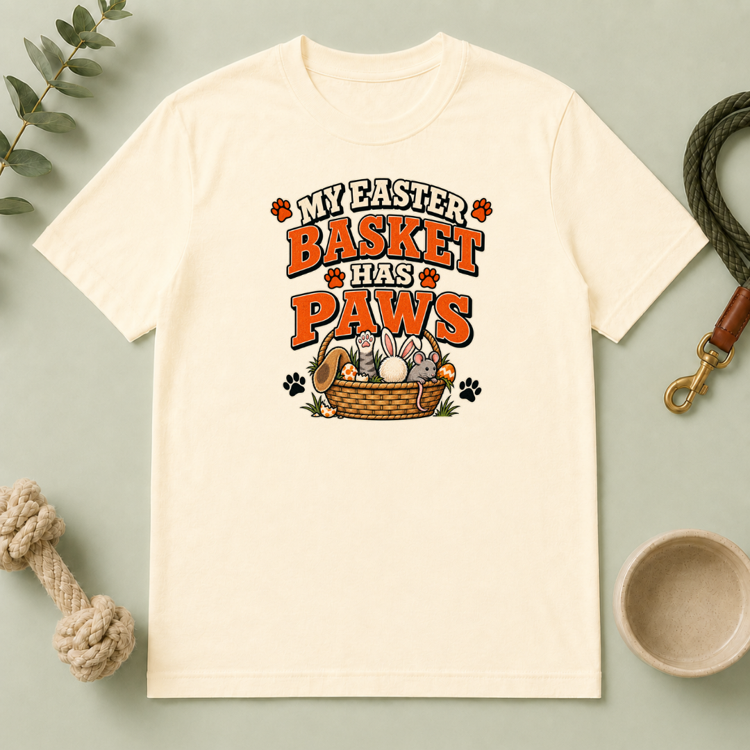 My Easter Basket Has Paws Tee