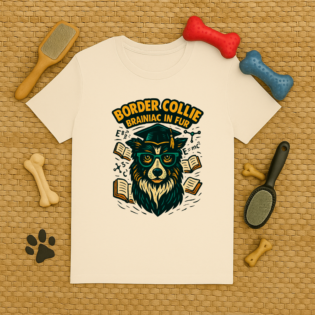 Border Collie Brainiac T-Shirt