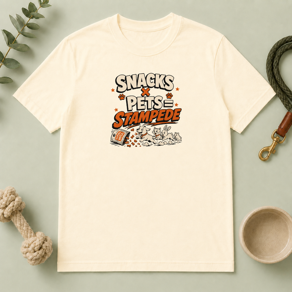 Snacks x Pets = Stampede Graphic Tee