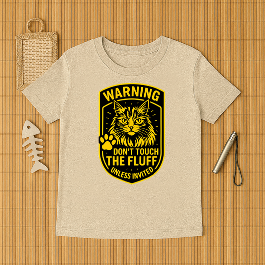 Warning Don't Touch The Fluff