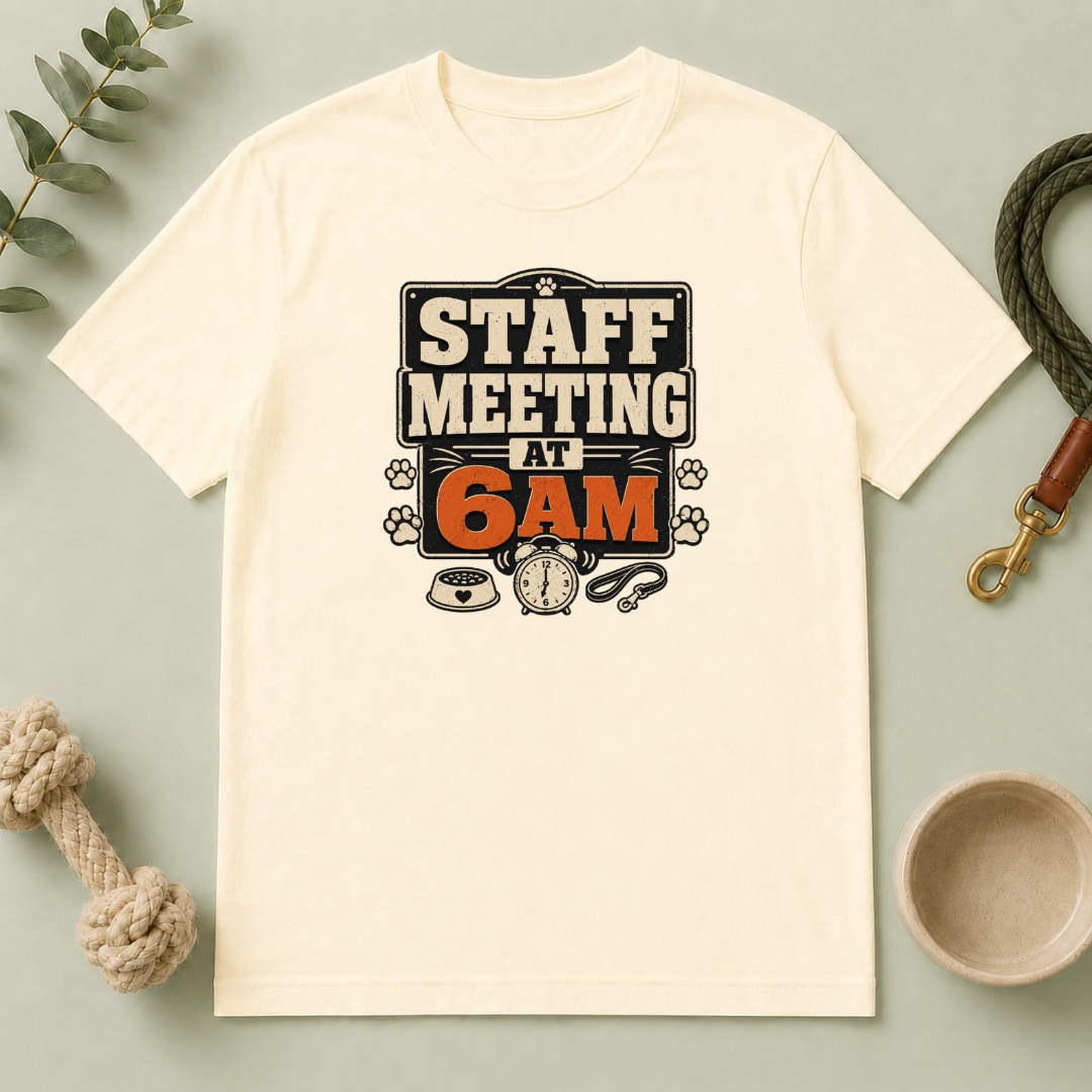 Staff Meeting at 6AM T-Shirt