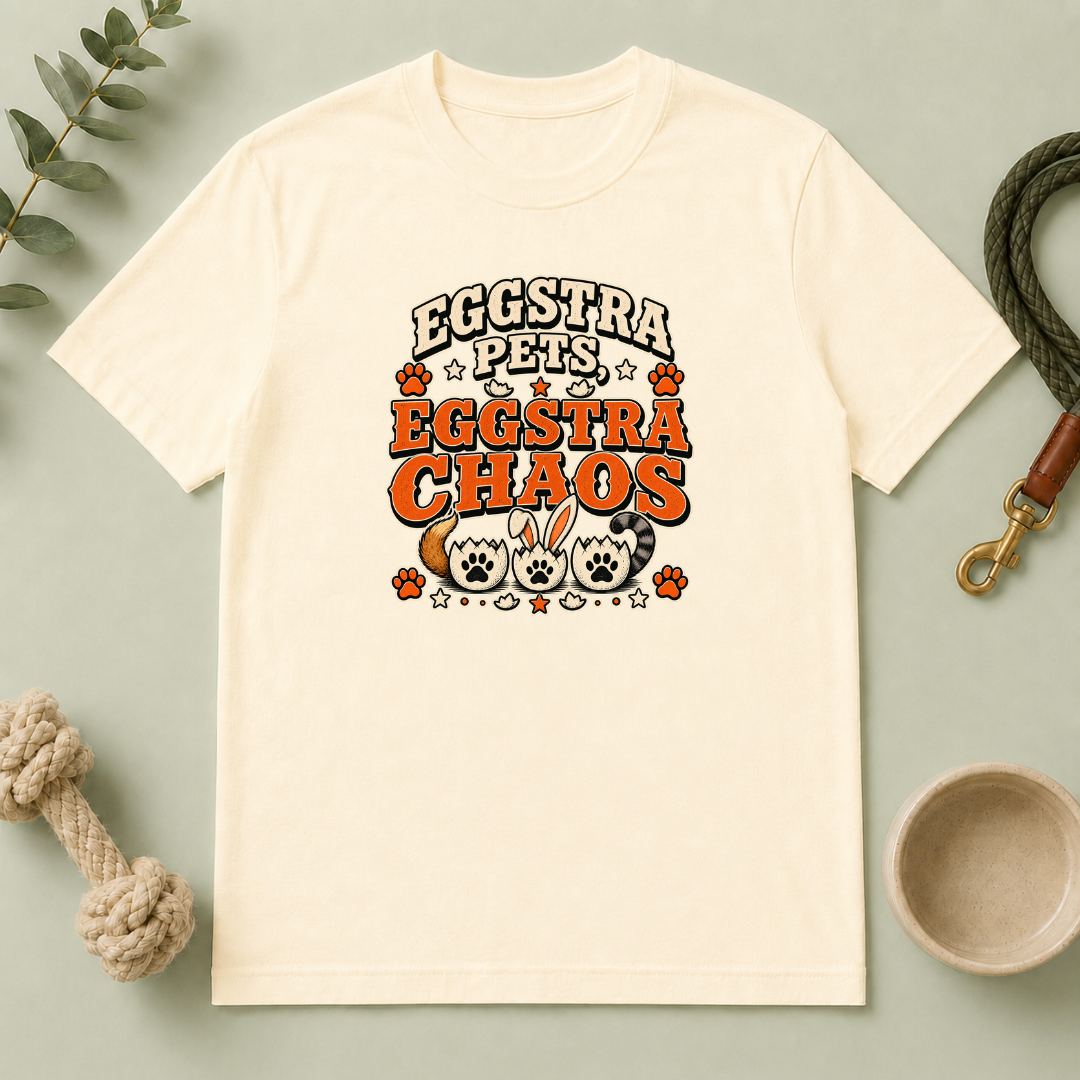 Eggstra Pets, Eggstra Chaos Easter Tee