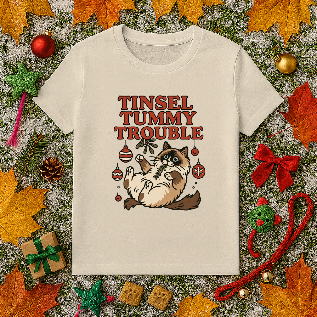 Tinsel Tummy Trouble