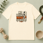 "No Privacy, Many Opinions" Retro Graphic Tee