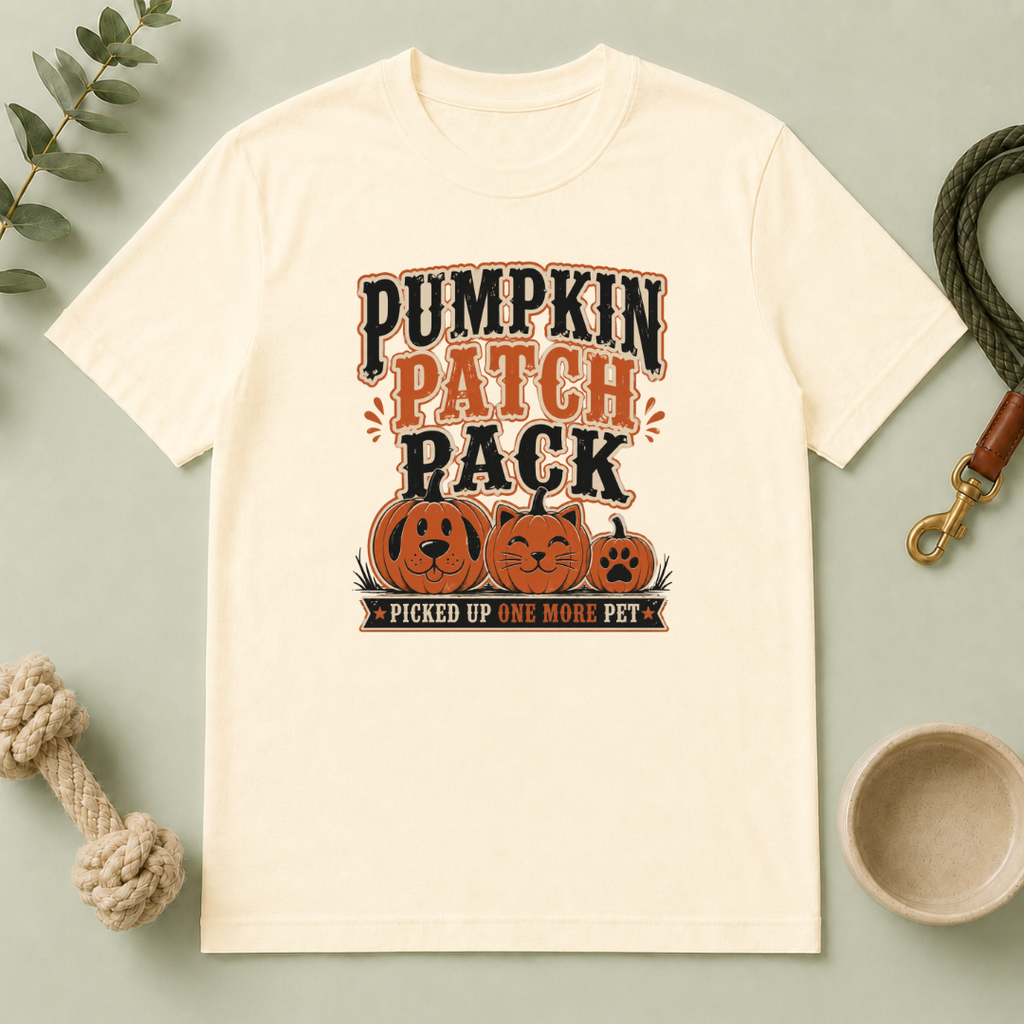 Pumpkin Patch Pack Halloween Pet T-Shirt