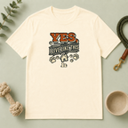 "Yes, I Live Like This" Paw Print Homeowner Tee