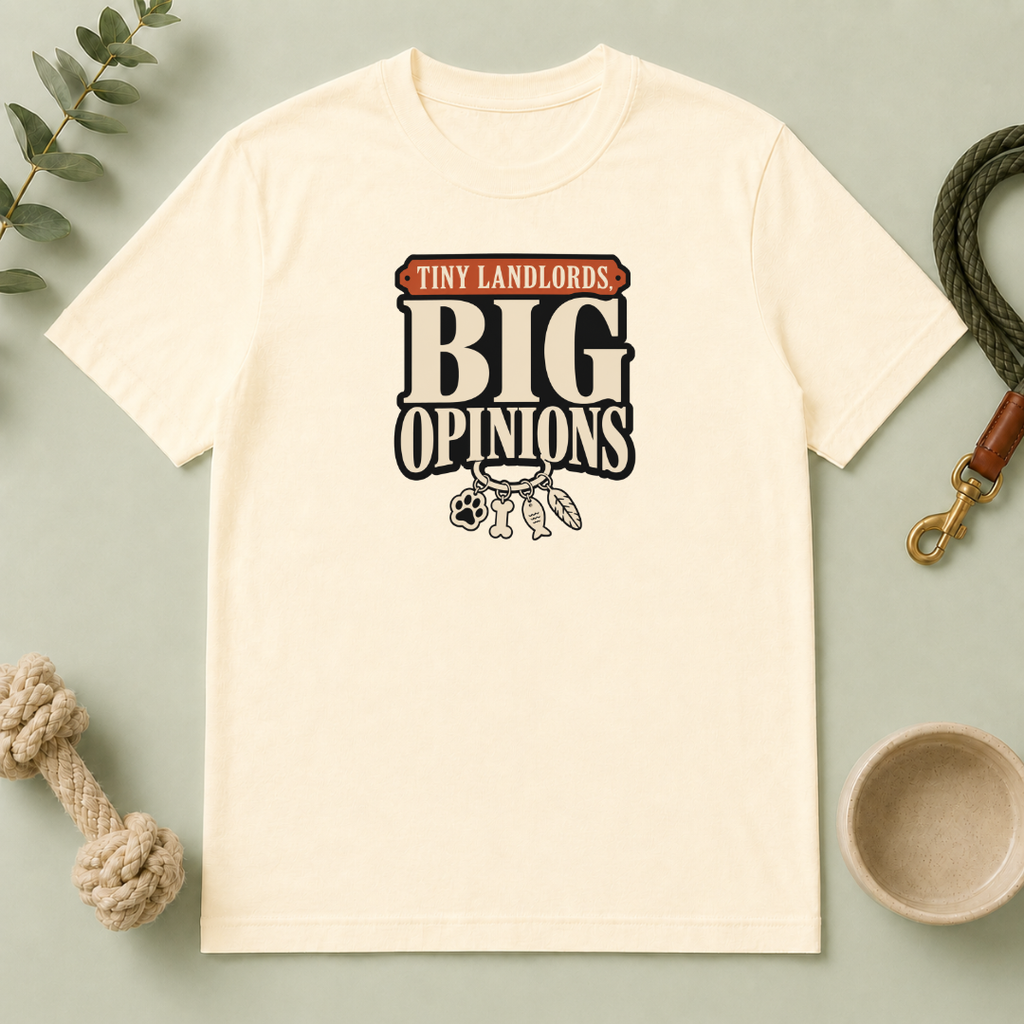 "Tiny Landlords, Big Opinions" Vintage Graphic Tee