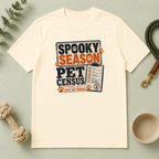 Spooky Season Pet Census Halloween T-Shirt