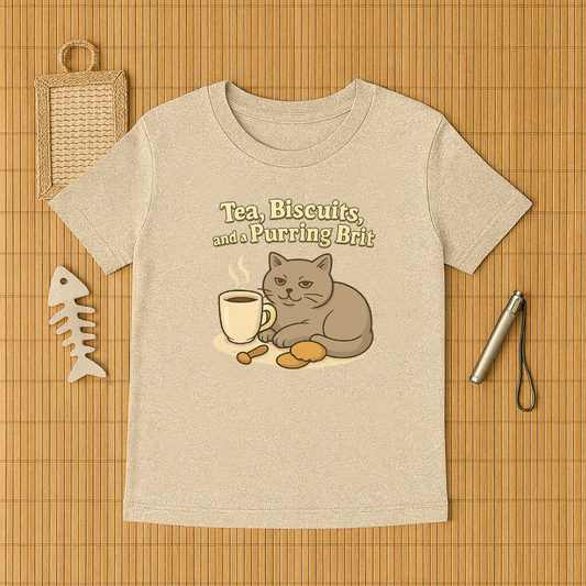 Tea, Biscuits, and a Purring Brit