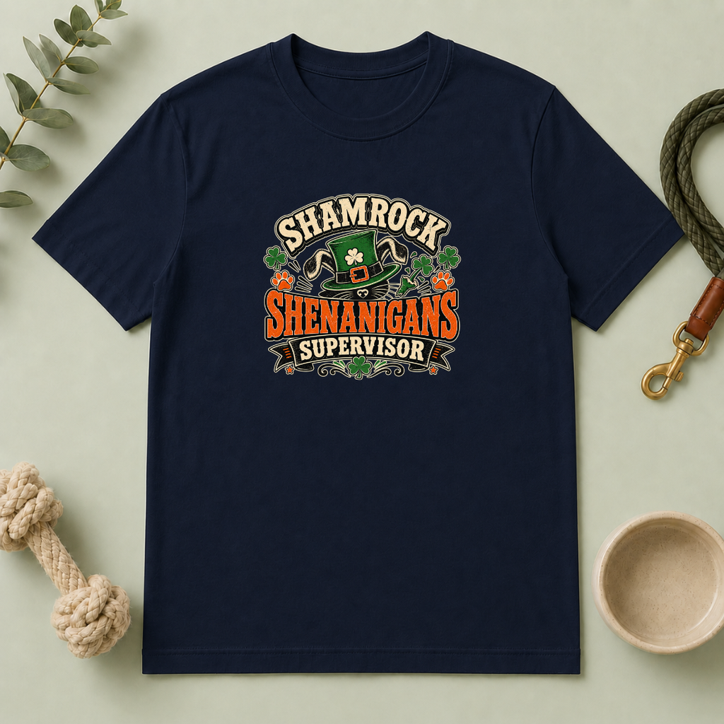 Shamrock Shenanigans Supervisor St. Patrick’s Day T-Shirt