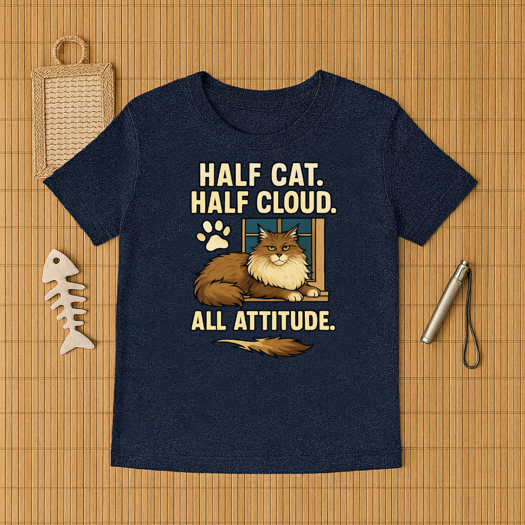 Half Cat Half Cloud All Attitude