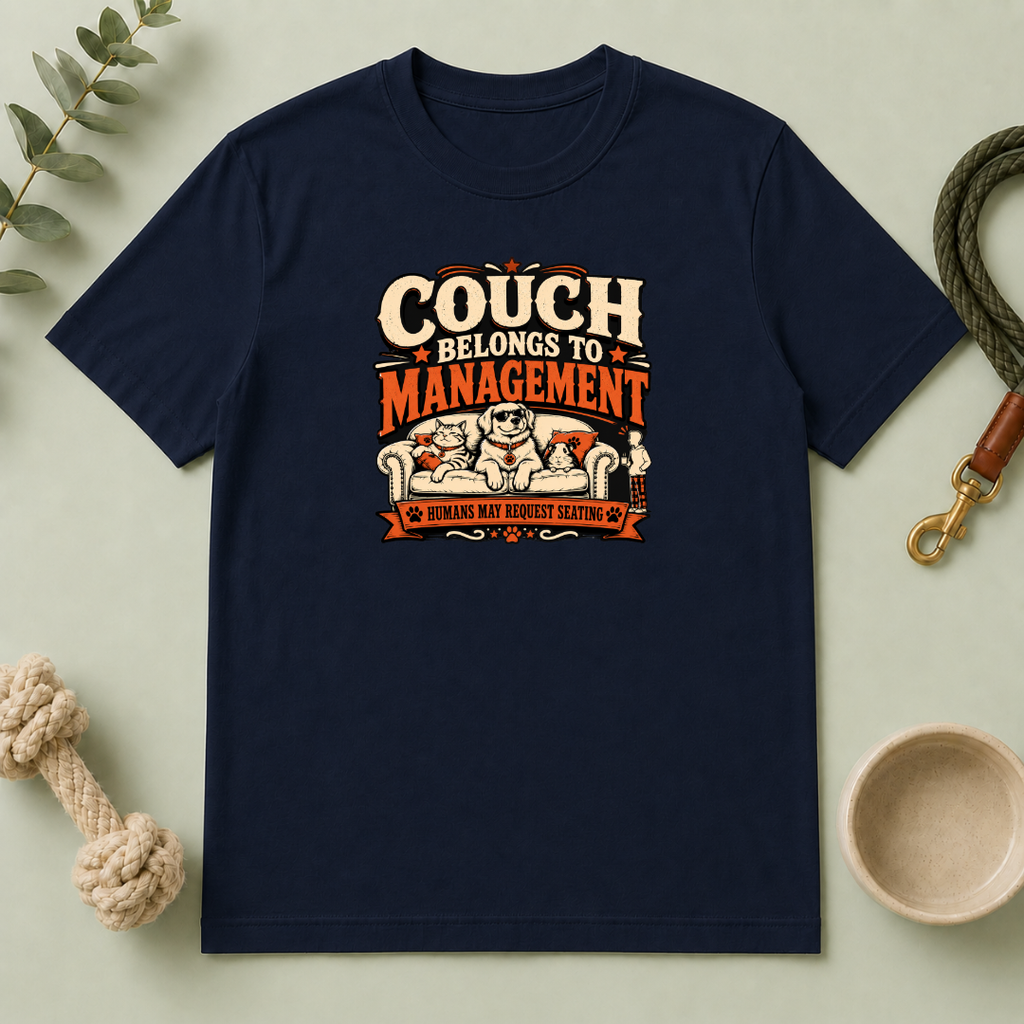 Couch Belongs to Management T-Shirt