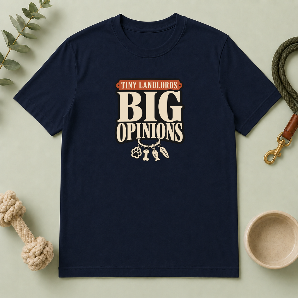 "Tiny Landlords, Big Opinions" Vintage Graphic Tee