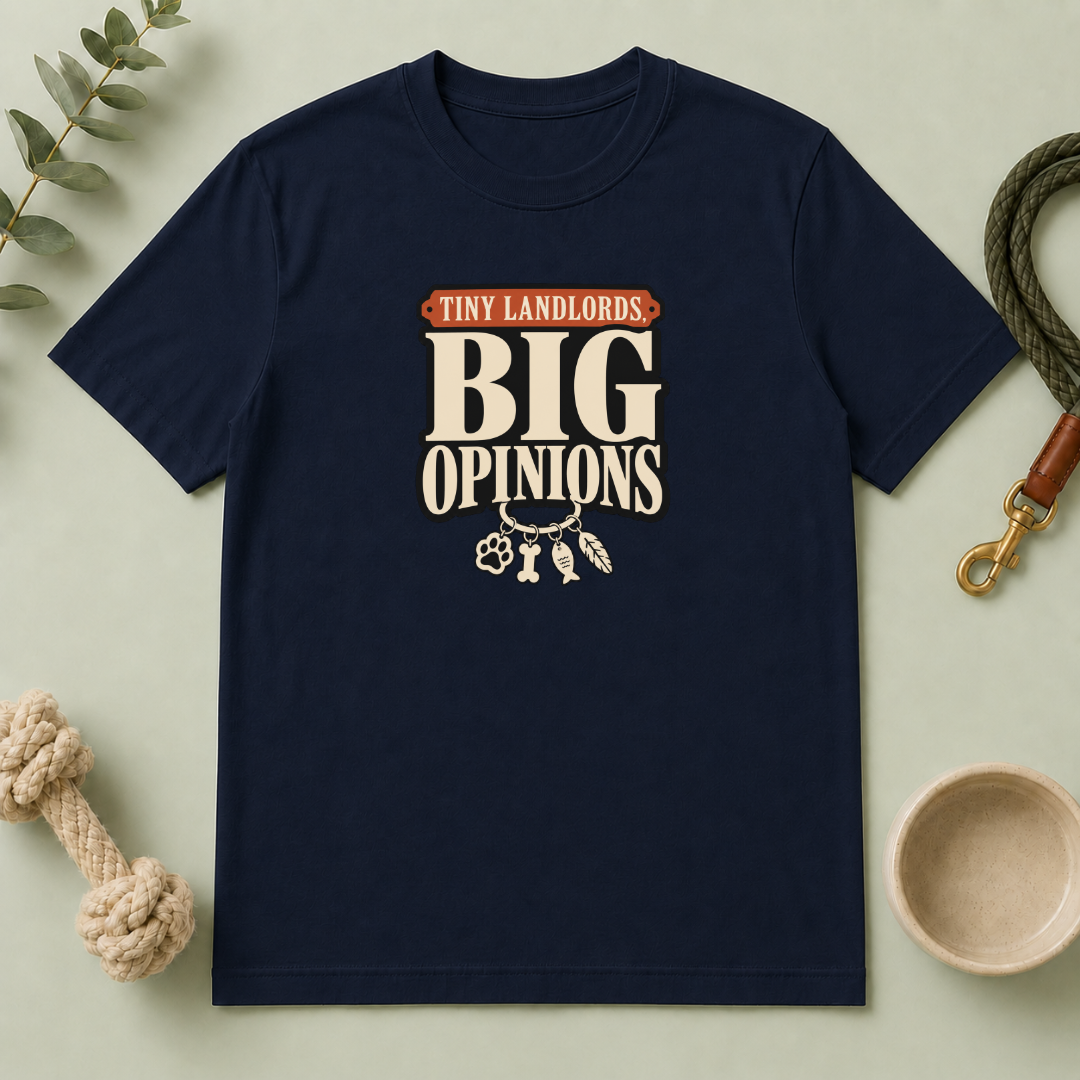 "Tiny Landlords, Big Opinions" Vintage Graphic Tee