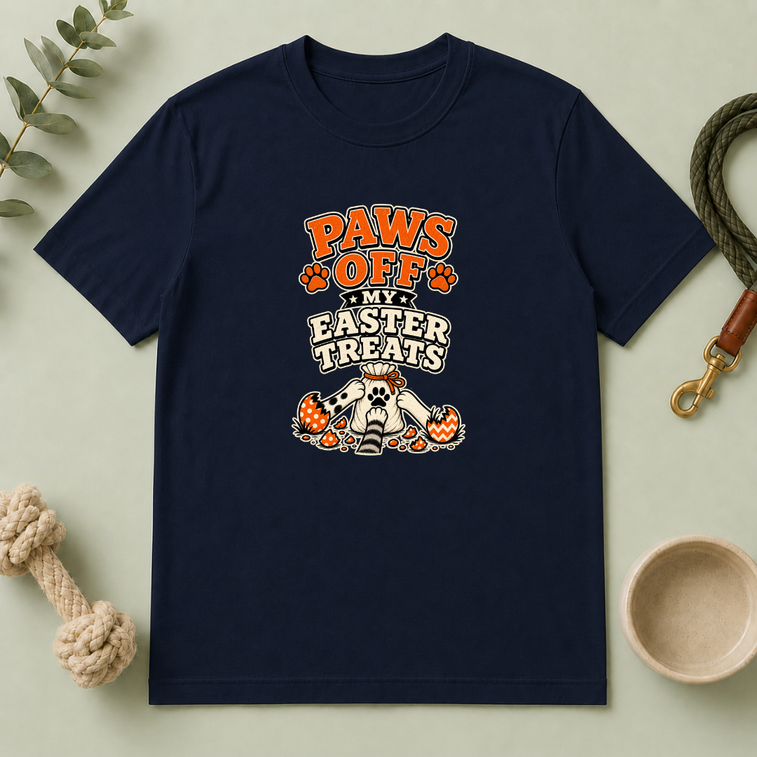 Paws Off My Easter Treats Tee