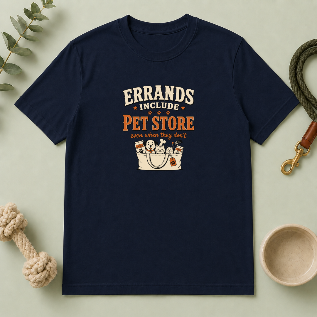 "Errands Include Pet Store Even When They Don't"