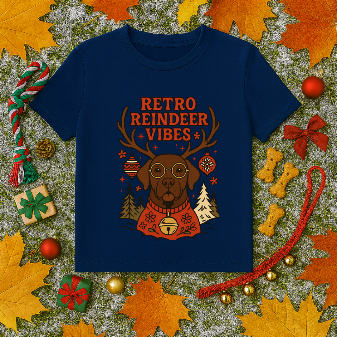 Retro Reindeer Vibes