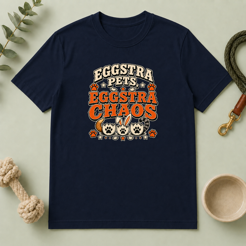 Eggstra Pets, Eggstra Chaos Easter Tee