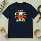 "The Council Has Concerns" Retro Pet Graphic Tee