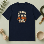 Chaos + Fur = Family – Cute Pet Mom/Dad Tee