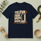 The Fur Is Coming From Inside the House Halloween T-Shirt