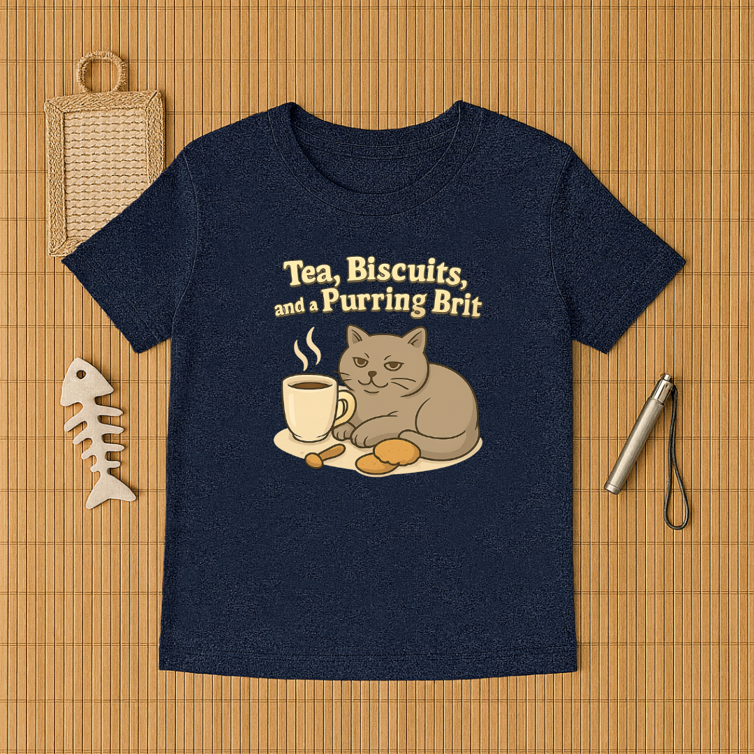 Tea, Biscuits, and a Purring Brit