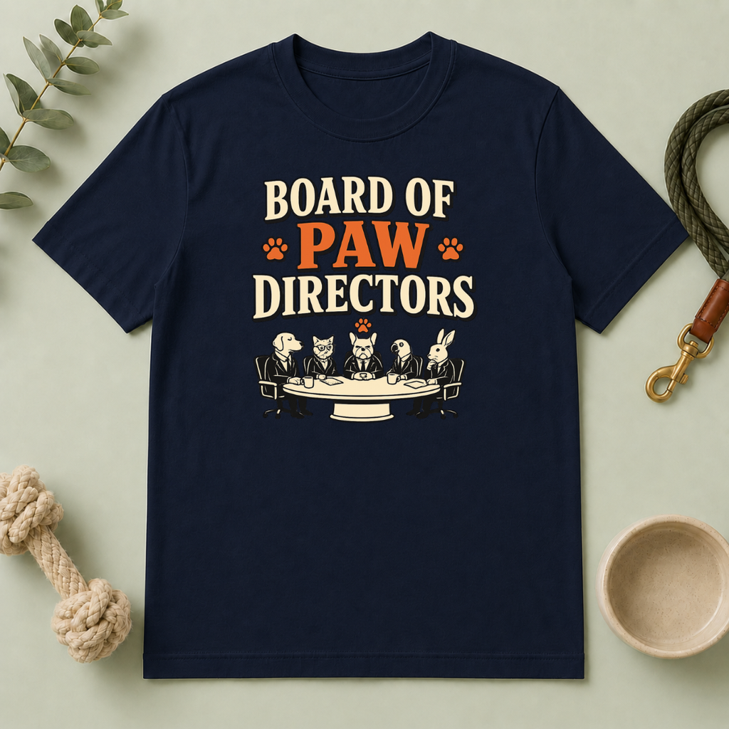 Board of Paw Directors — Funny Pet Lover Tee