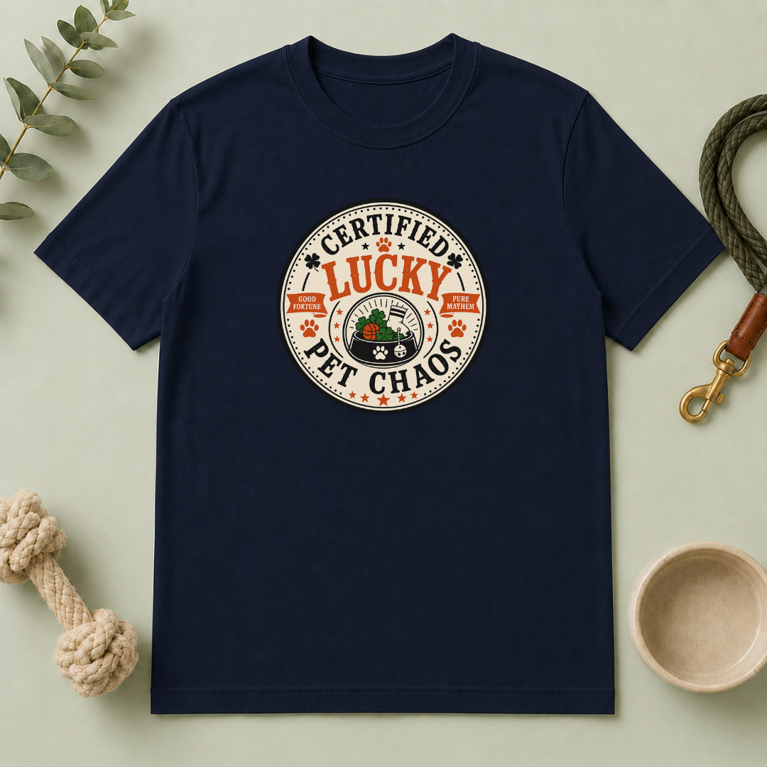 Certified Lucky Pet Chaos St. Patrick’s Day T-Shirt