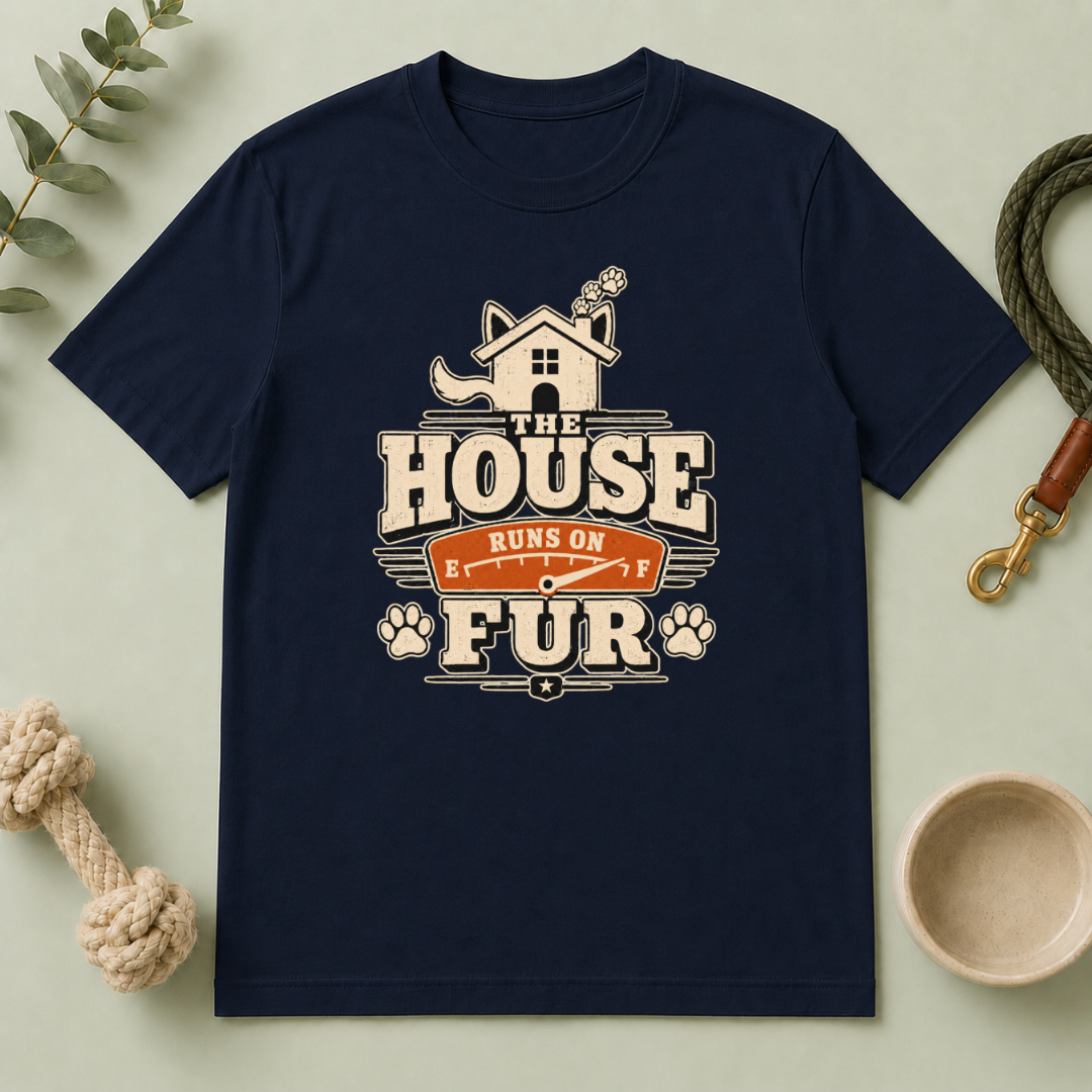 The House Runs on Fur Tee