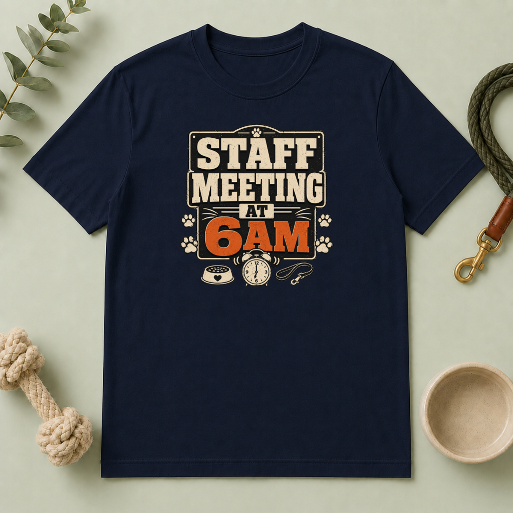 Staff Meeting at 6AM T-Shirt
