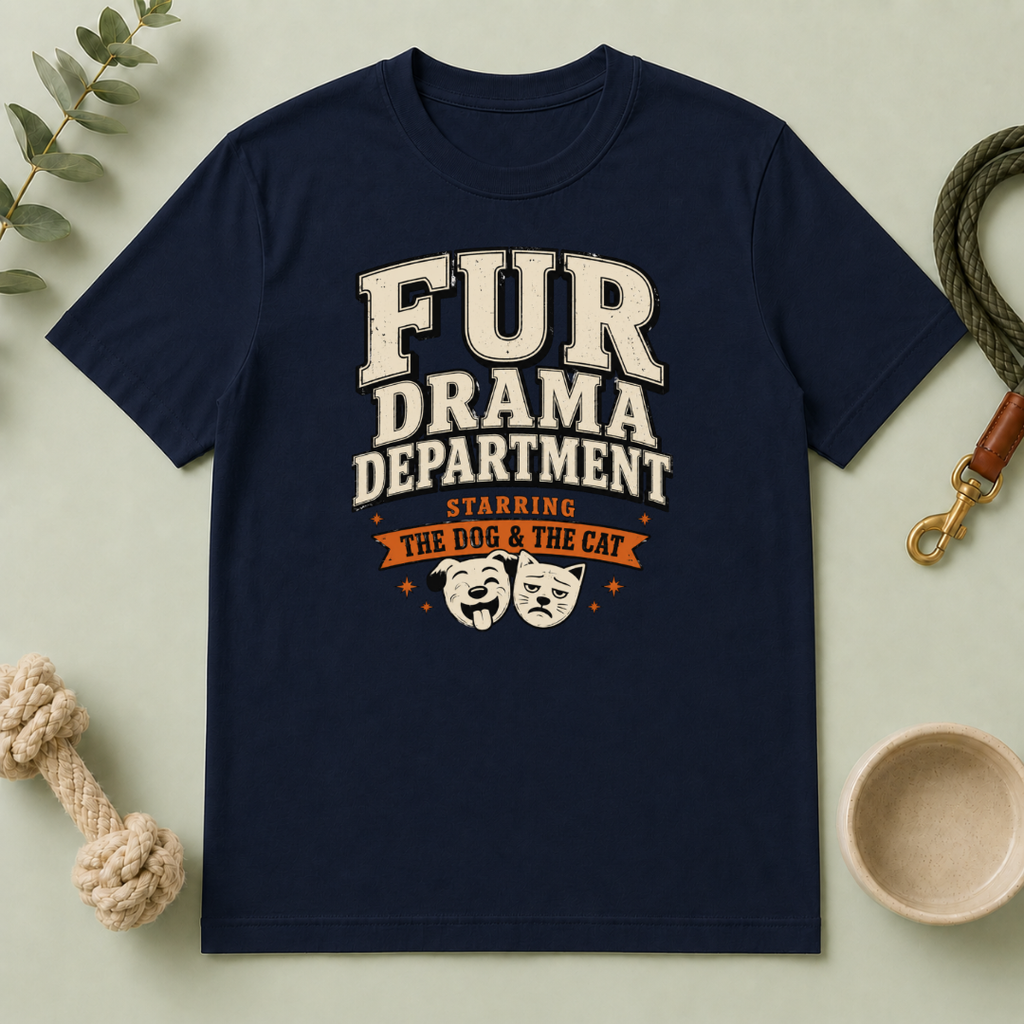 Fur Drama Department T-Shirt