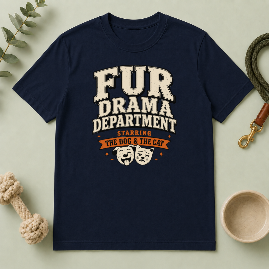 Fur Drama Department T-Shirt