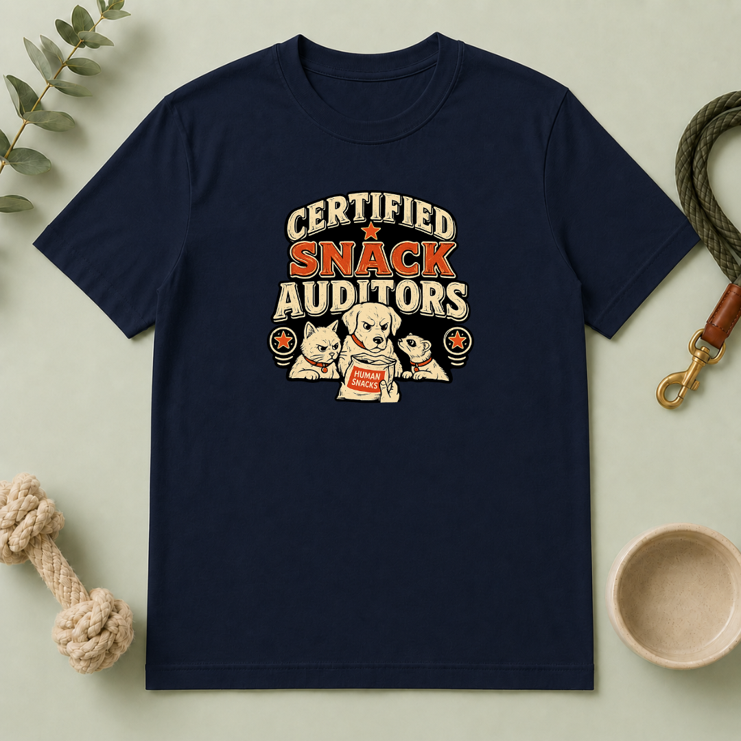 Certified Snack Auditors — Funny Certified Snack Inspectors Tee
