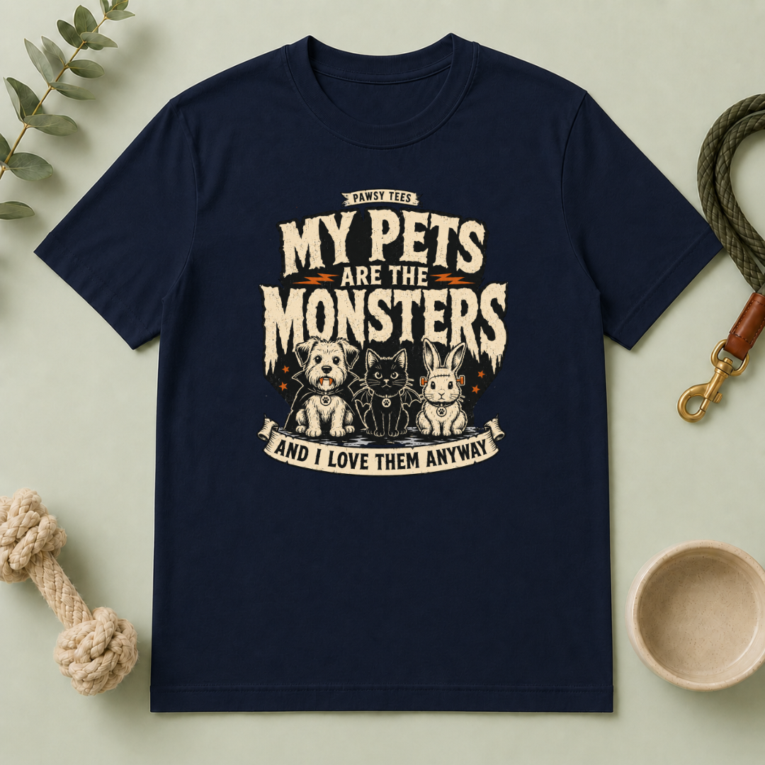My Pets Are the Monsters ƒ?? Halloween T-Shirt