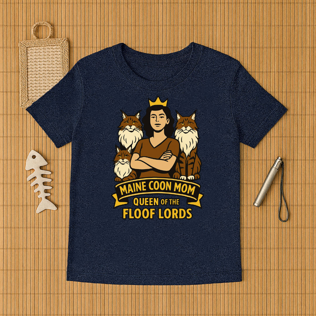 Maine Coon Mom, Queen Of The Floof Lords