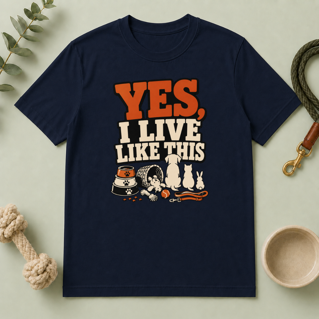 Yes, I Live Like This Tee