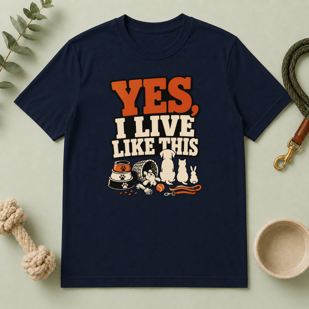Yes, I Live Like This Tee