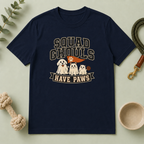 Squad Ghouls Have Paws Halloween Pet T-Shirt