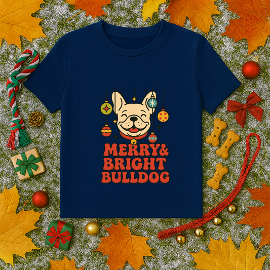 Merry & Bright Bulldog
