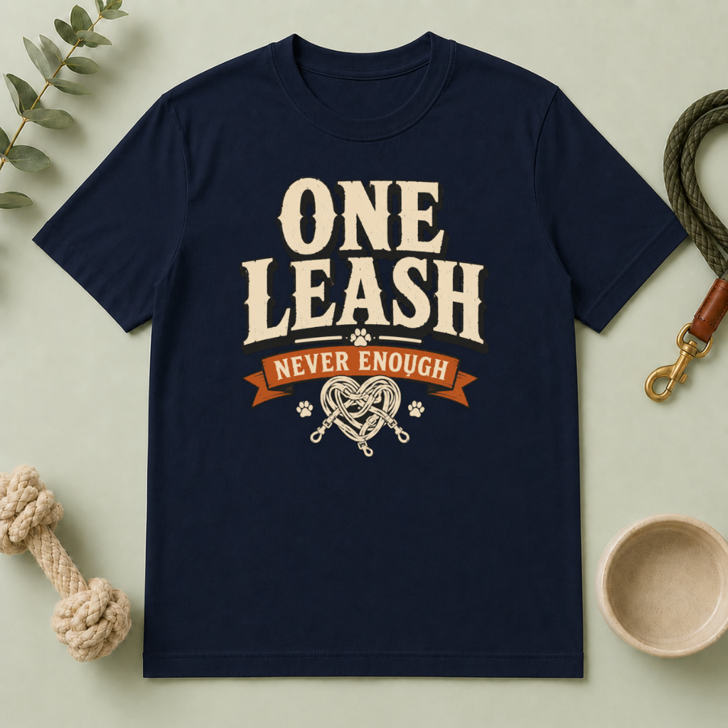One Leash Is Never Enough Tee
