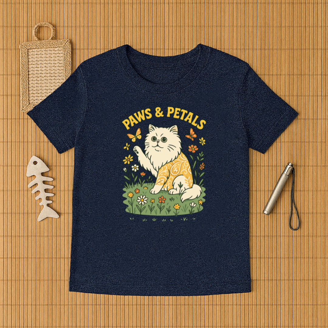 Paws & Petals Cat