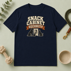 T-Shirt — “Snack Cabinet Security” Funny Pet Lover Tee