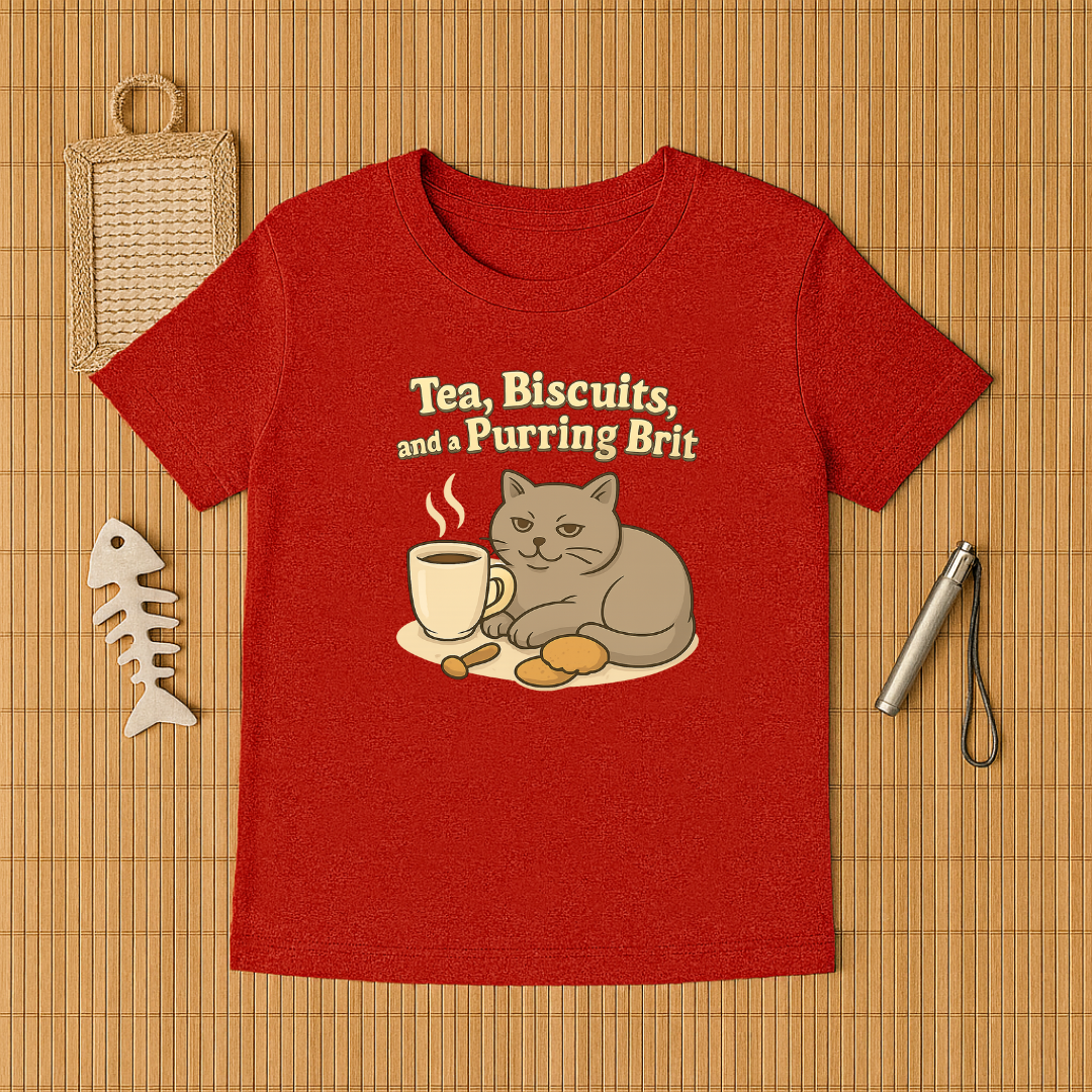 Tea, Biscuits, and a Purring Brit