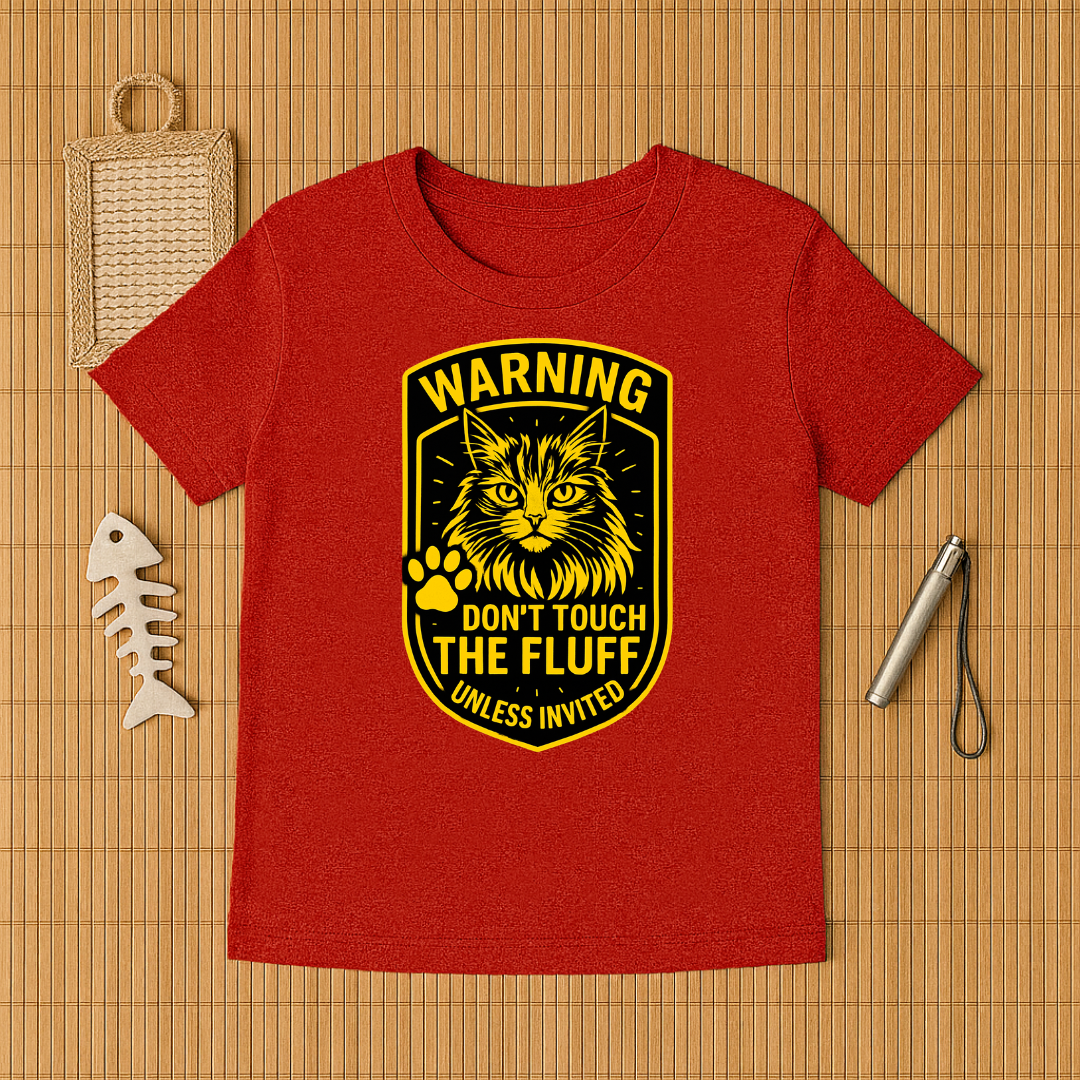 Warning Don't Touch The Fluff