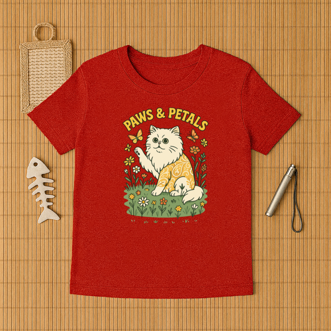 Paws & Petals Cat