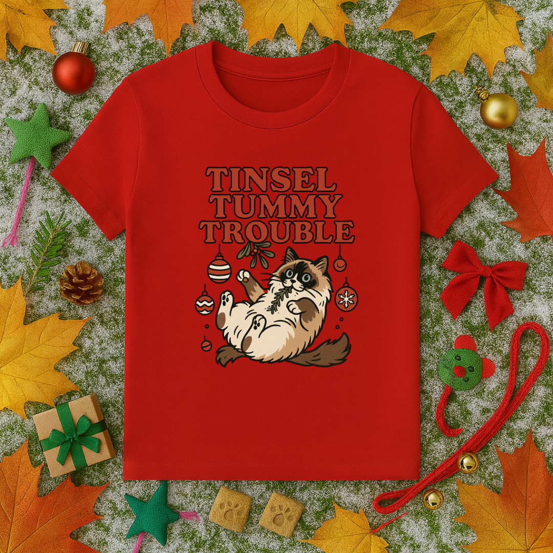 Tinsel Tummy Trouble