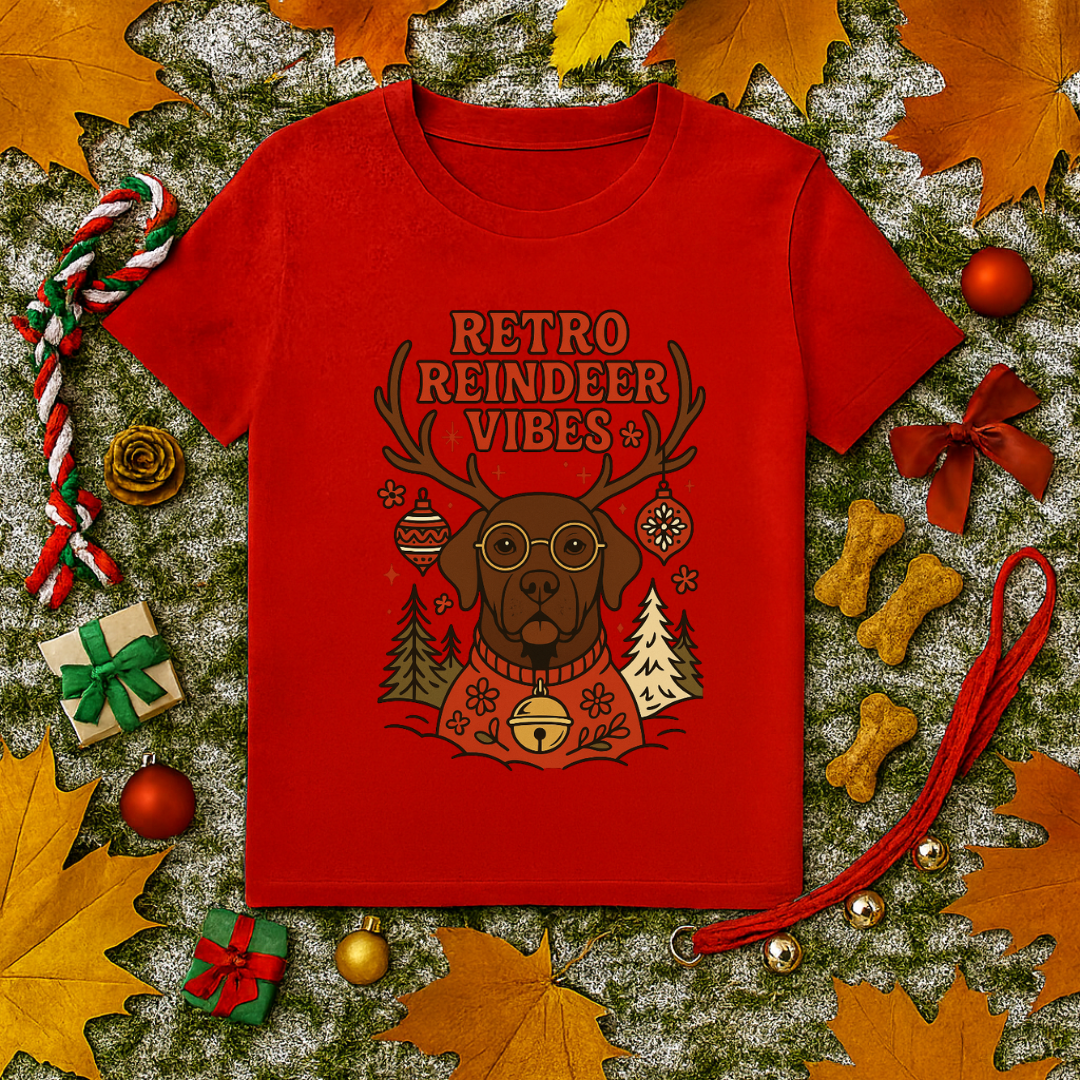 Retro Reindeer Vibes