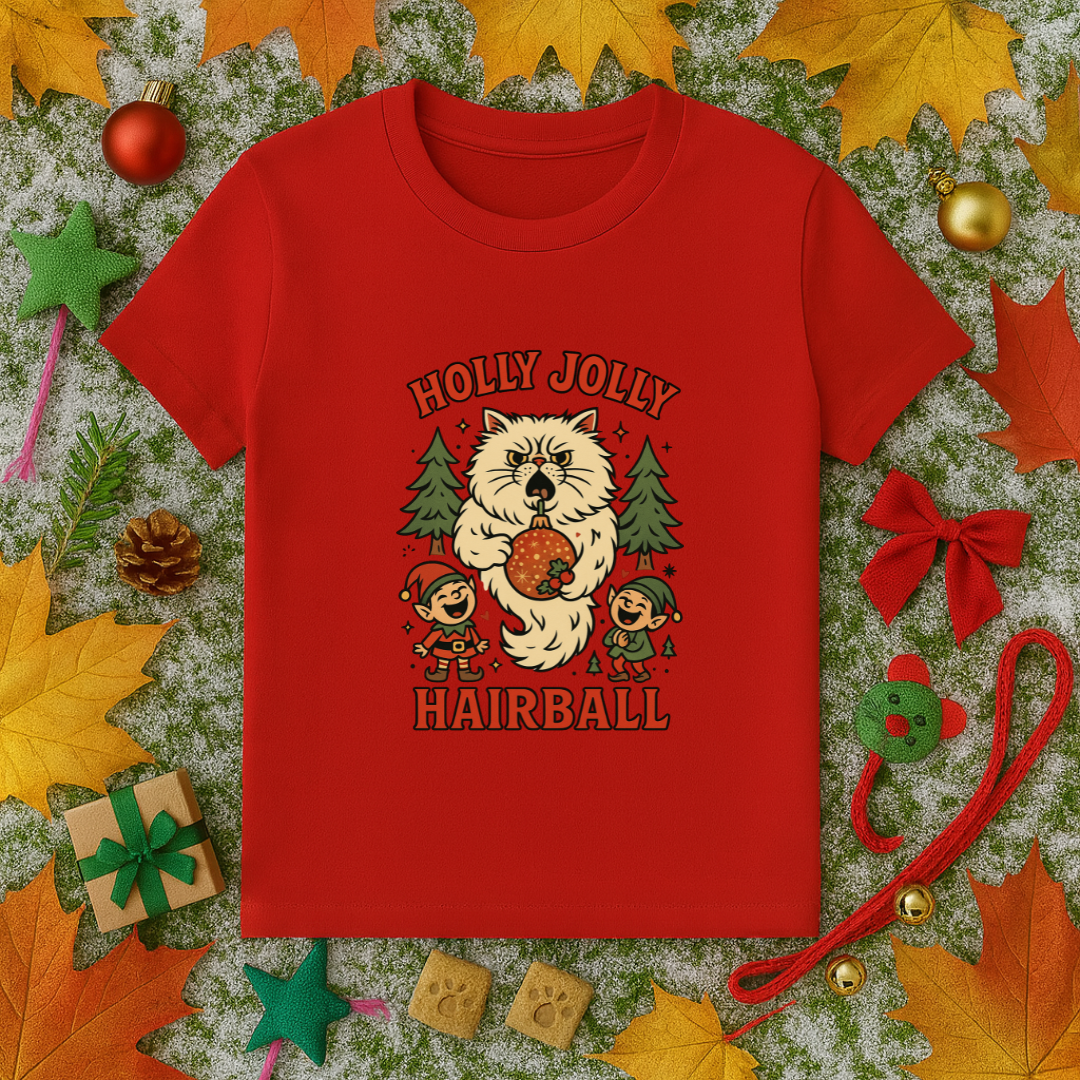 Holly Jolly Hairball