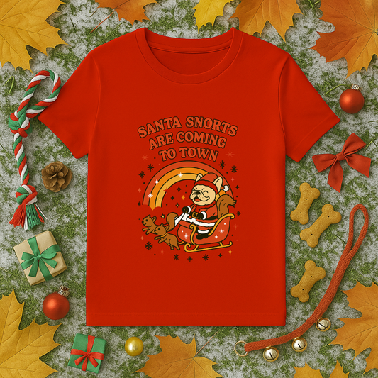 Santa Snorts Are Coming To Town